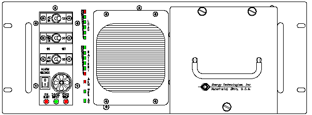 ETI0001-1251 Rugged MilSpec®UPS Front View