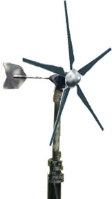 Light-weight, portable wind turbine generators and telescopic masts